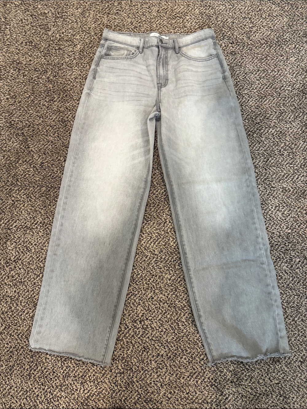 Hidden baggy wide leg jeans